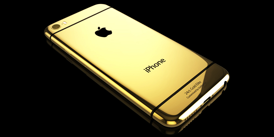 Iphone6の24金ゴールドモデルのプレオーダー開始 値段は約40万円