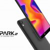 TECNO SPARK 2 発表、6インチ縦長ディスプレイ・Android Go edition採用の3Gスマートフォン