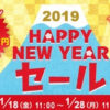 OCNモバイルONE「2019 HAPPY NEW YEAR セール」開始、HUAWEI nova 3・P20 lite・ZenFone Live (L1)などが特価