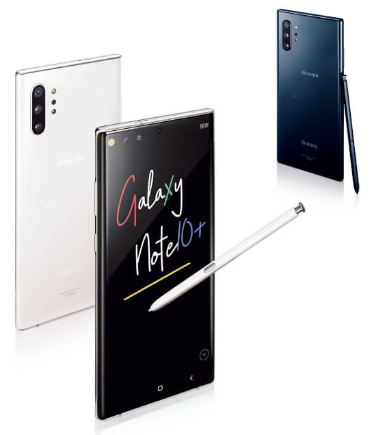 galaxy note10+ docomo ホワイト スマートフォン/携帯電話 最短出荷