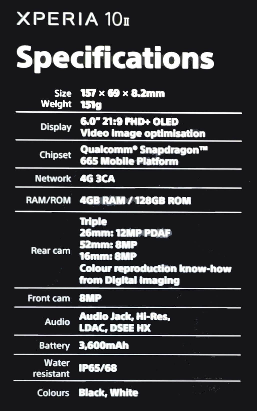 5G対応イヤホンジャック有り「Xperia 1 II」とスナドラ665「Xperia 10 II」のスペックと画像リーク | phablet