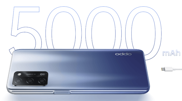 OPPO A55 発表、MediaTek Dimensity 700搭載の5Gスマートフォン 