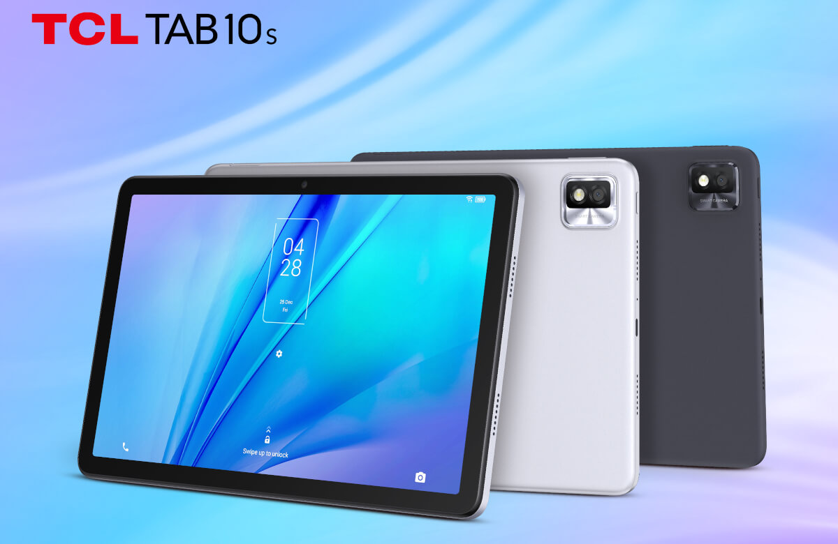 TCL TAB 10s 発表、MediaTek MT8768搭載の10インチタブレット 