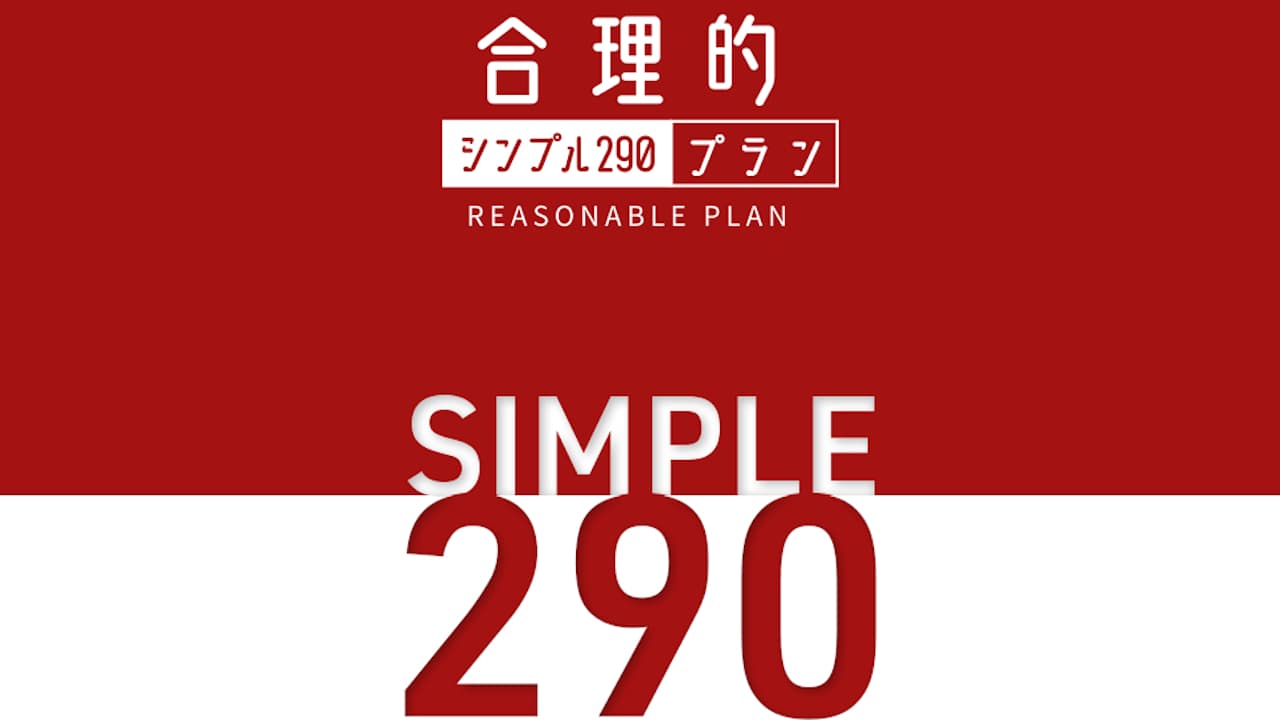 日本通信 合理的シンプル290