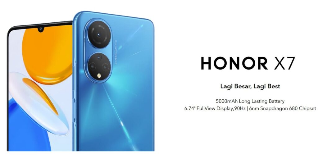 HONOR X7