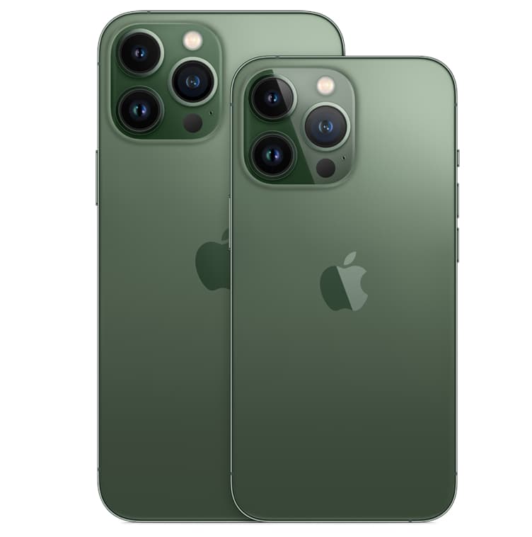 iPhone 13シリーズに新色「アルパイングリーン」「グリーン」を追加 | phablet.jp (ファブレット.jp)