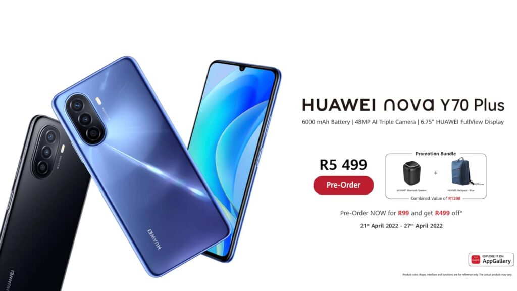 HUAWEI nova Y70 Plus