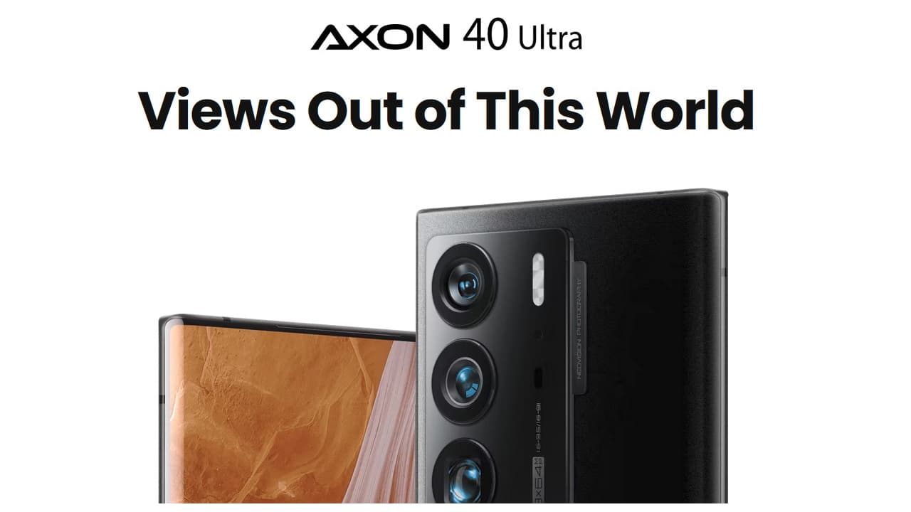 グローバル版 ZTE Axon 40 Ultra