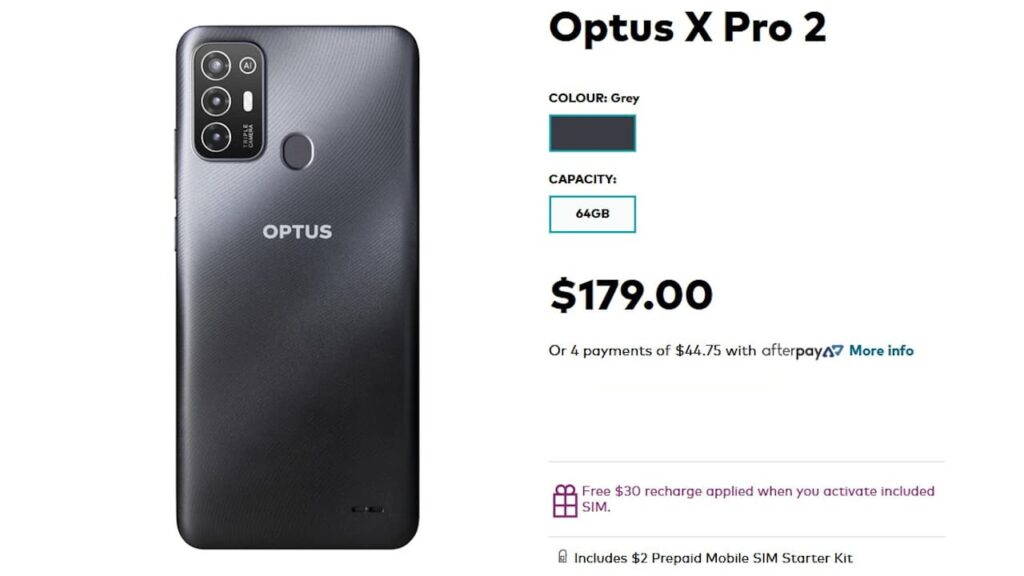 ZTE Optus X Pro 2