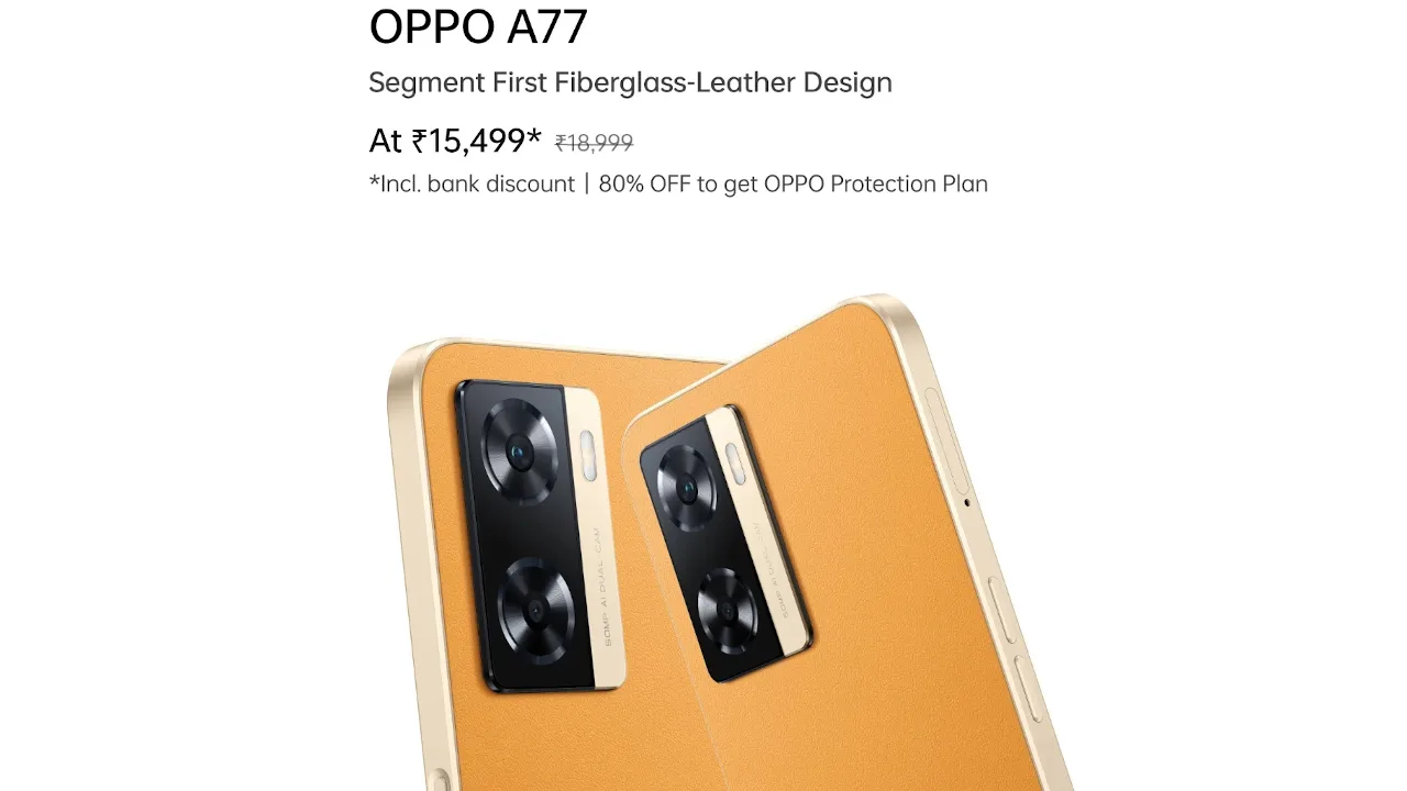 4G版 OPPO A77