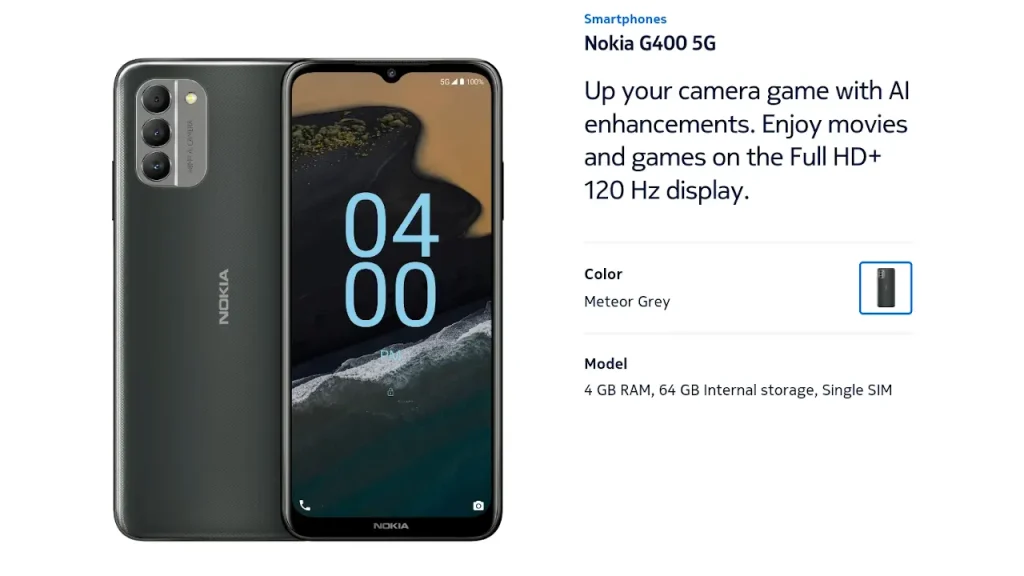 Nokia G400 5G