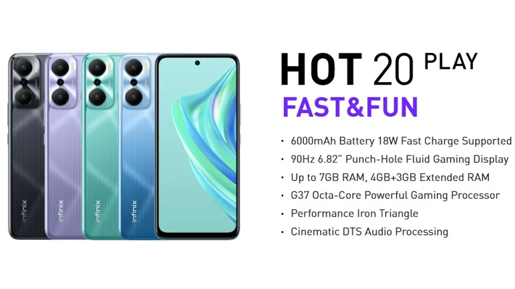 Infinix HOT 20 Play