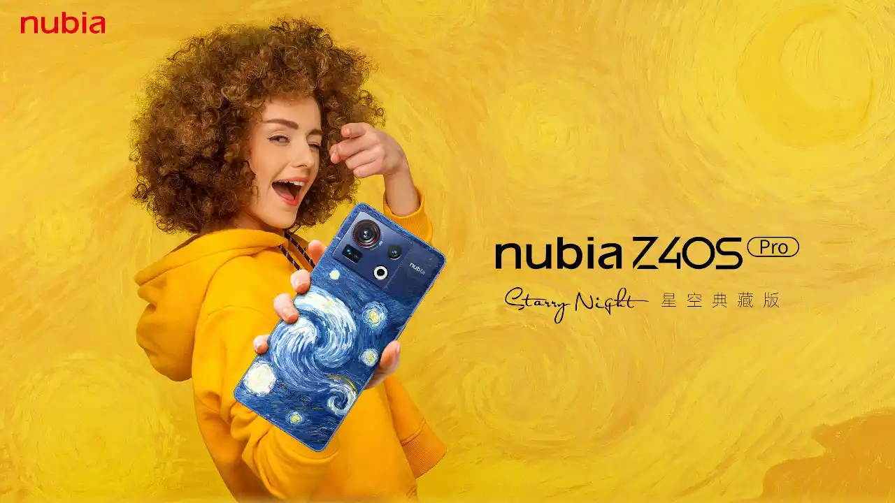 nubia Z40S Pro Starry Night Collection Edition