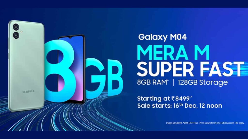 Galaxy M04