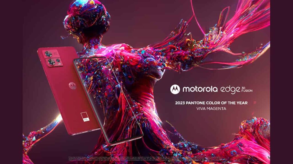 PANTONE motorola edge 30 fusion