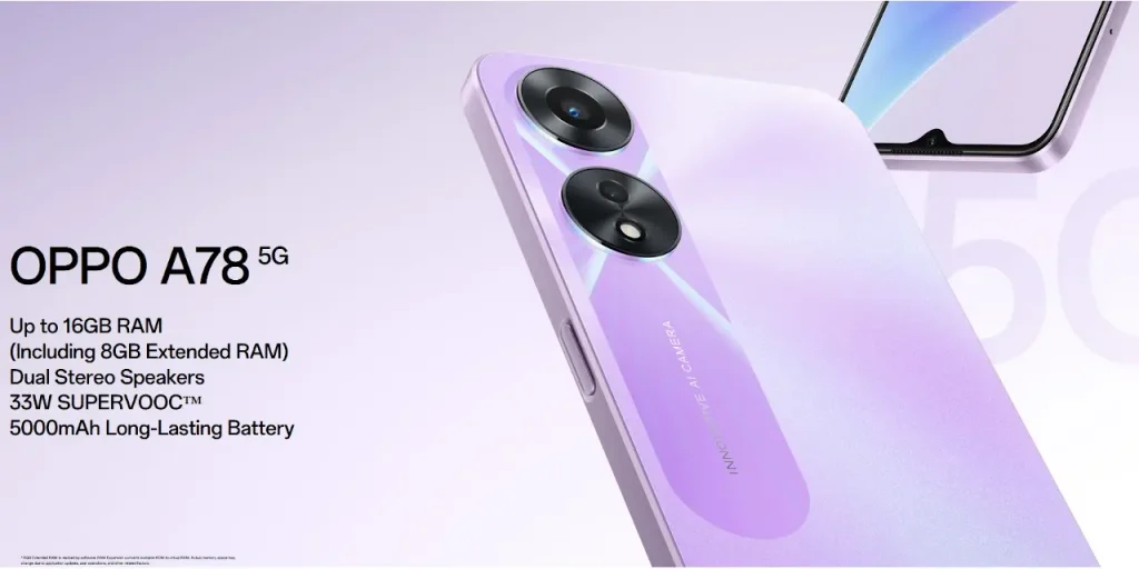 OPPO A78 5G (CPH2483)
