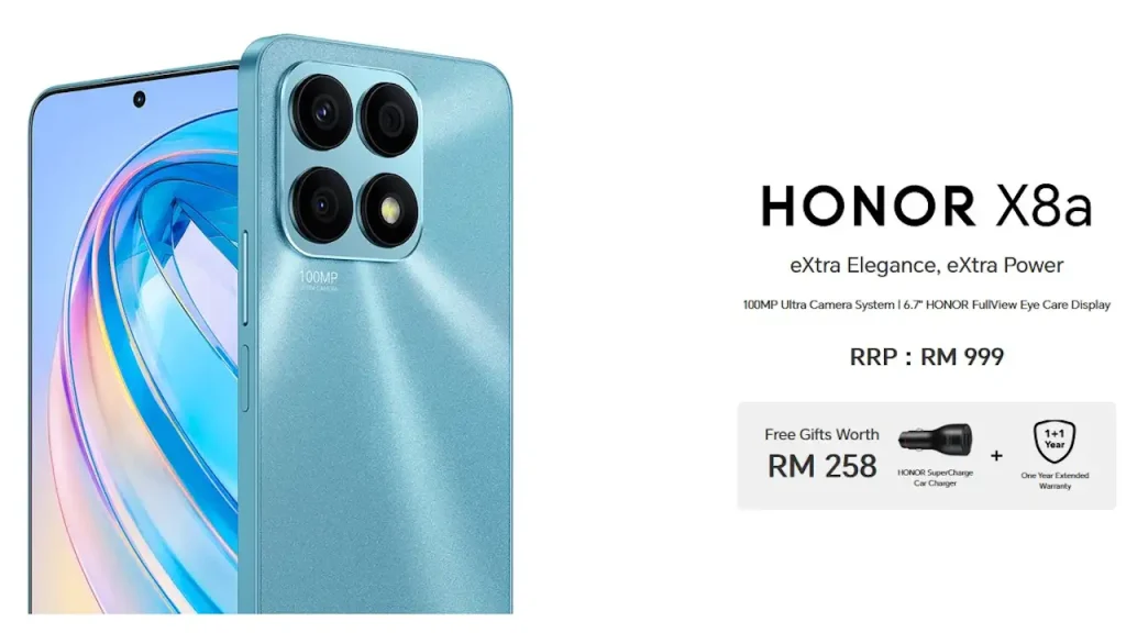 HONOR X8a