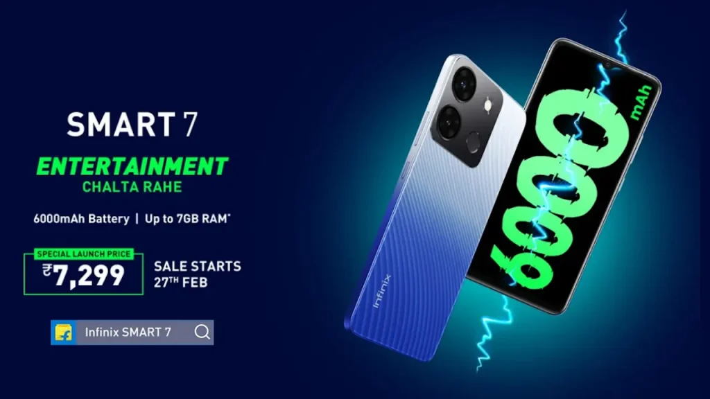 インド版 Infinix Smart 7 (X6517)