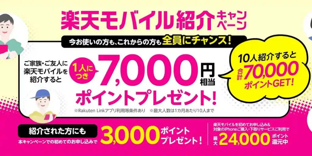 Rakuten UN-LIMIT紹介キャンペーン