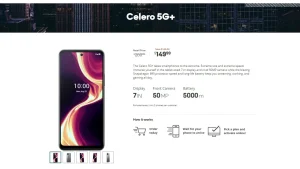 Boost Mobile Celero 5G+