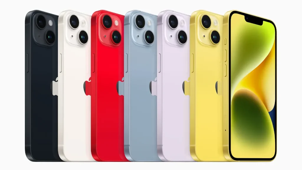 イエロー iPhone 14とiPhone 14 Plus