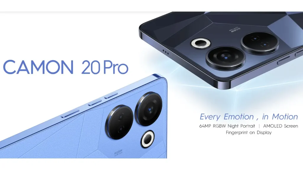 4G版 TECNO CAMON 20 Pro