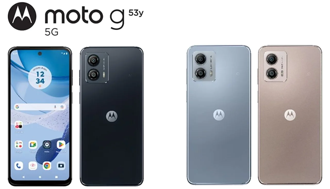 motorola moto g53y ペールピンク - スマートフォン本体