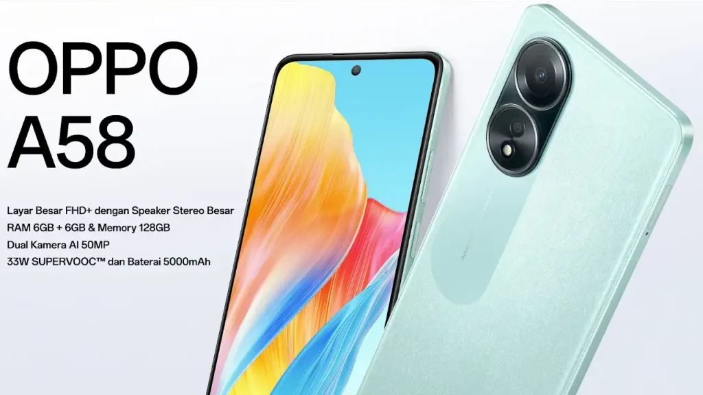 4G版 OPPO A58