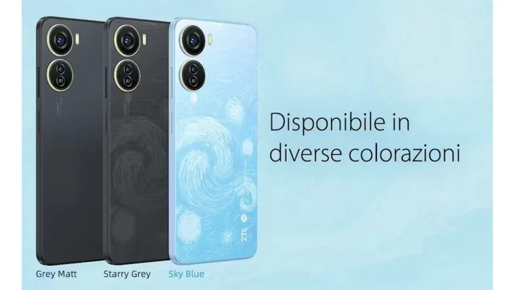 ZTE Blade V50 Design