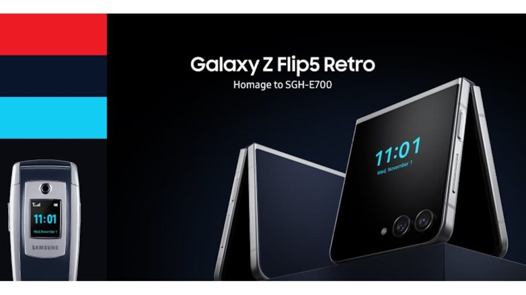 Galaxy Z Flip5 Retro
