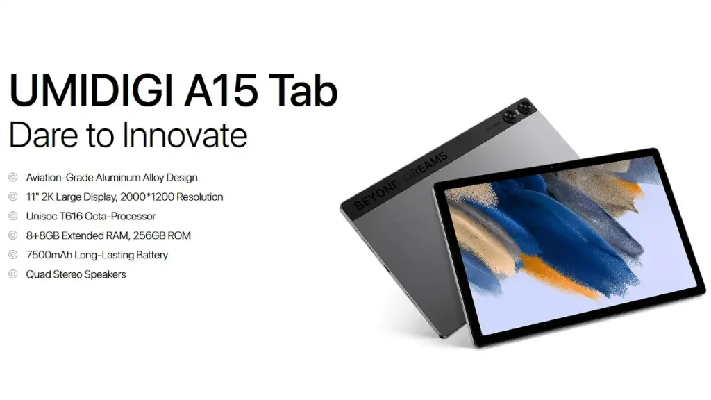 UMIDIGI A15 Tab