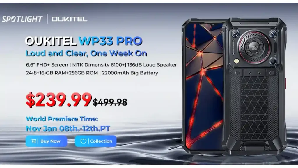 OUKITEL WP33 Pro