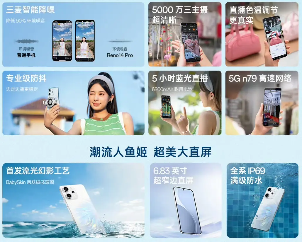 スマートフォン本体 OPPO Reno14 Pro 16G/1TB スマートフォン本体 OPPO Reno14 Pro 16G/512G Oppo Reno14 Pro