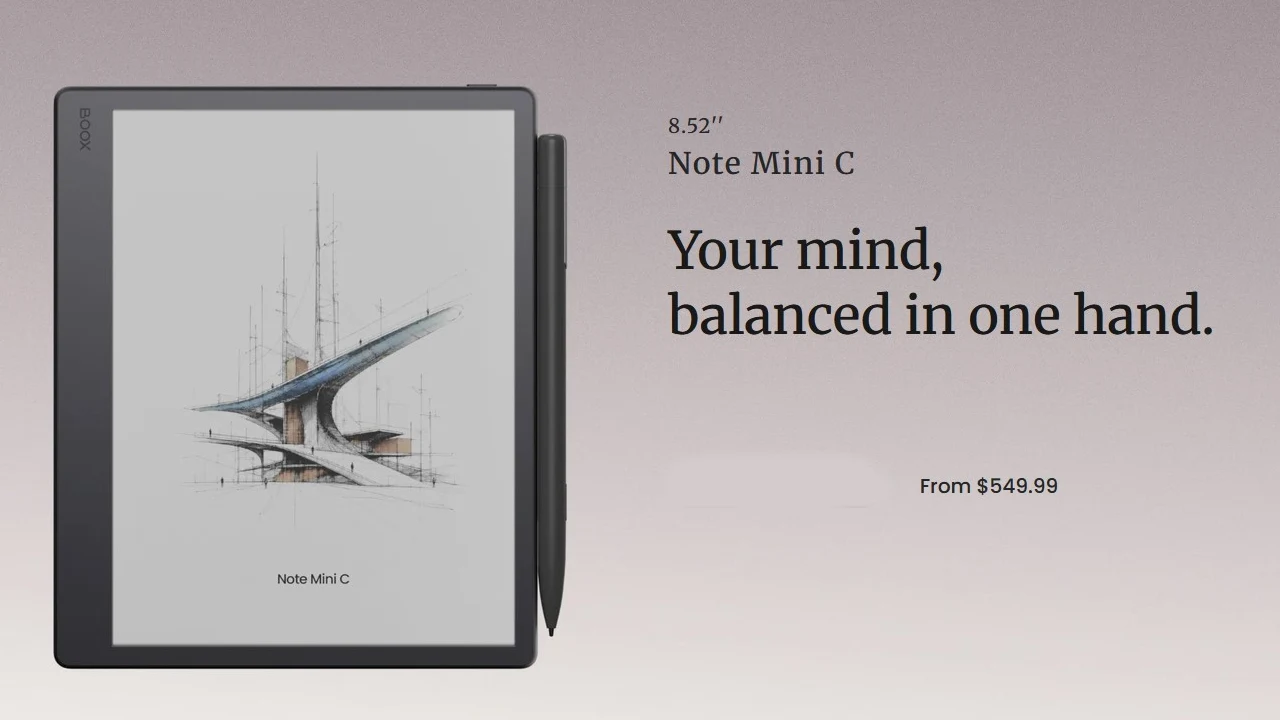 BOOX Note Mini C
