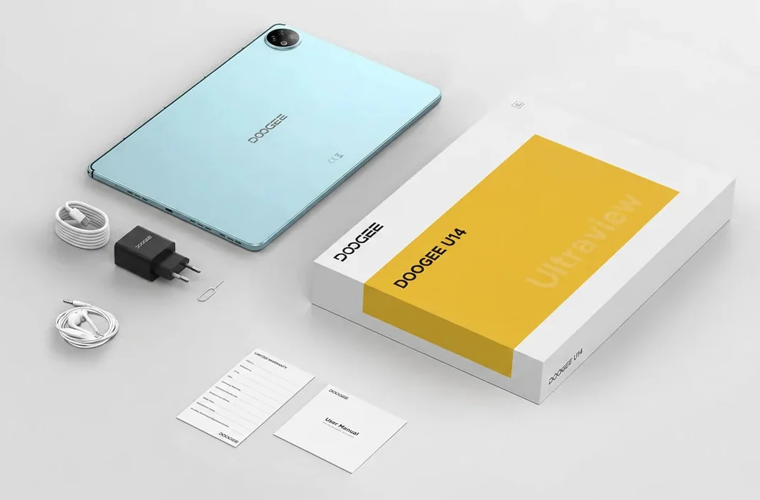 【早い者勝ち！！】Android14 タブレット10インチ DOOGEE DOOGEE U14 発表、Rockchip RK3576S搭載14インチタブレット | phablet