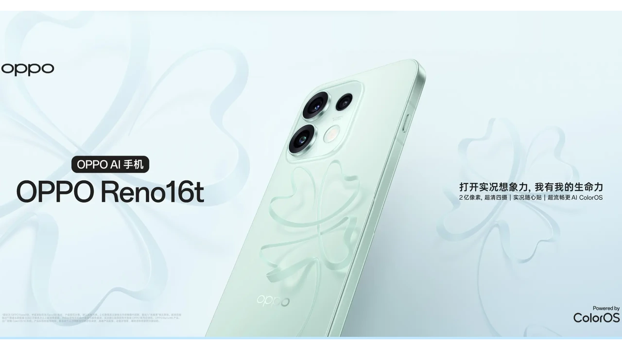 OPPO Reno16t