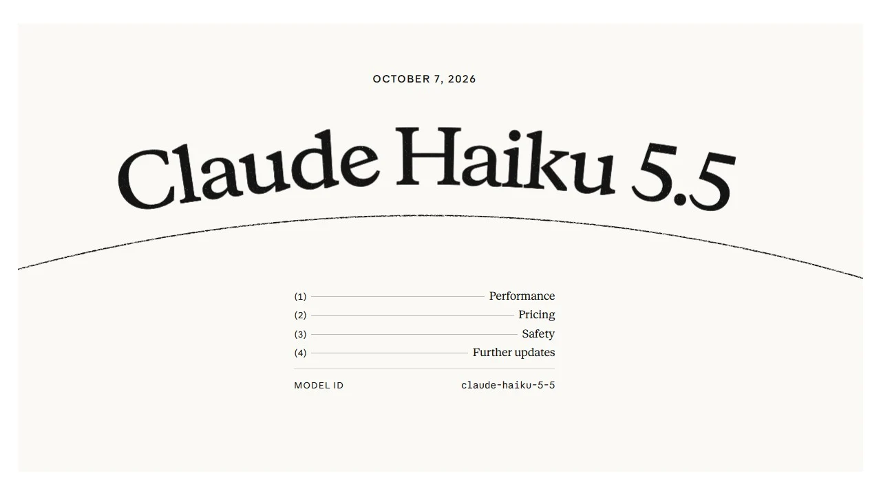 Claude Haiku 5.5
